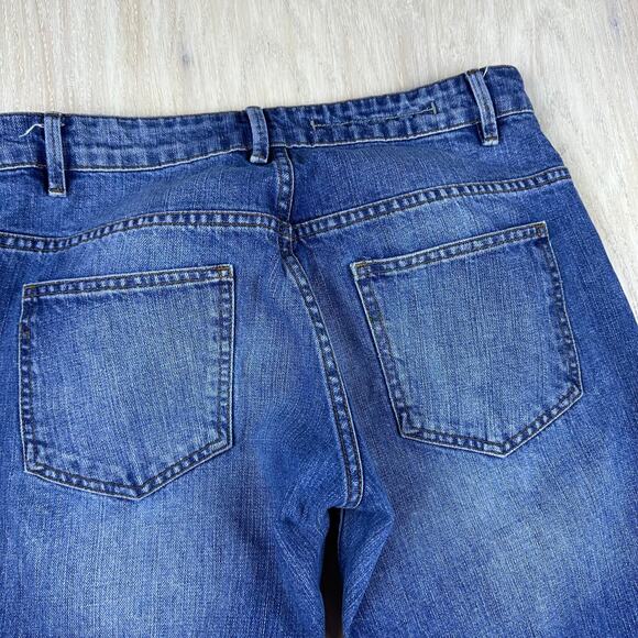 Hope by Ringstrand Soderberg Win Mid Rise Cropped Blue Denim Everyday Jeans 26 - Picture 5 of 13